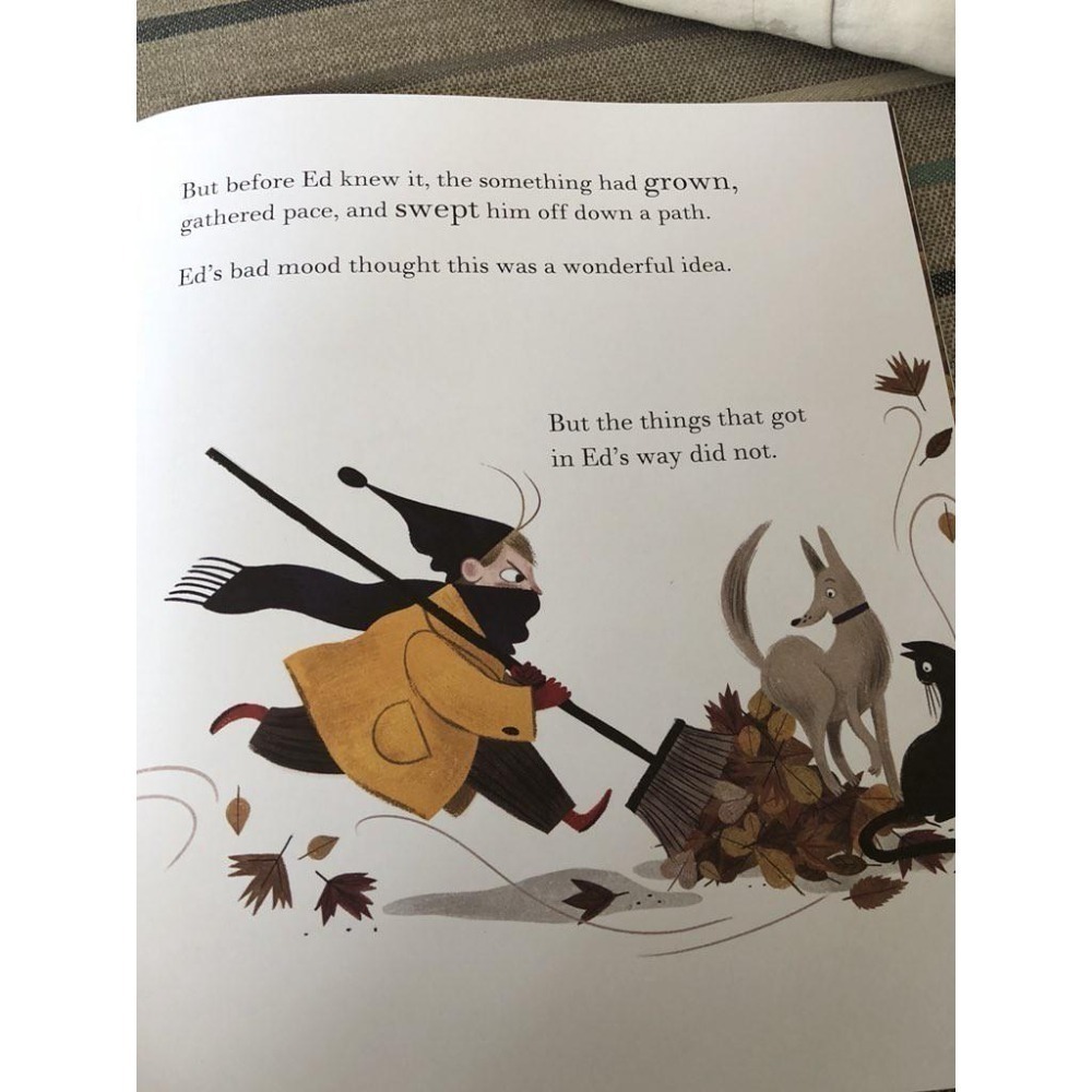 英文繪本Sweep再見壞心情Julia Sarda🍀入圍2019年凱特格林威獎🍀和孩子討論控制和轉移壞情緒🍀缺書店-細節圖4