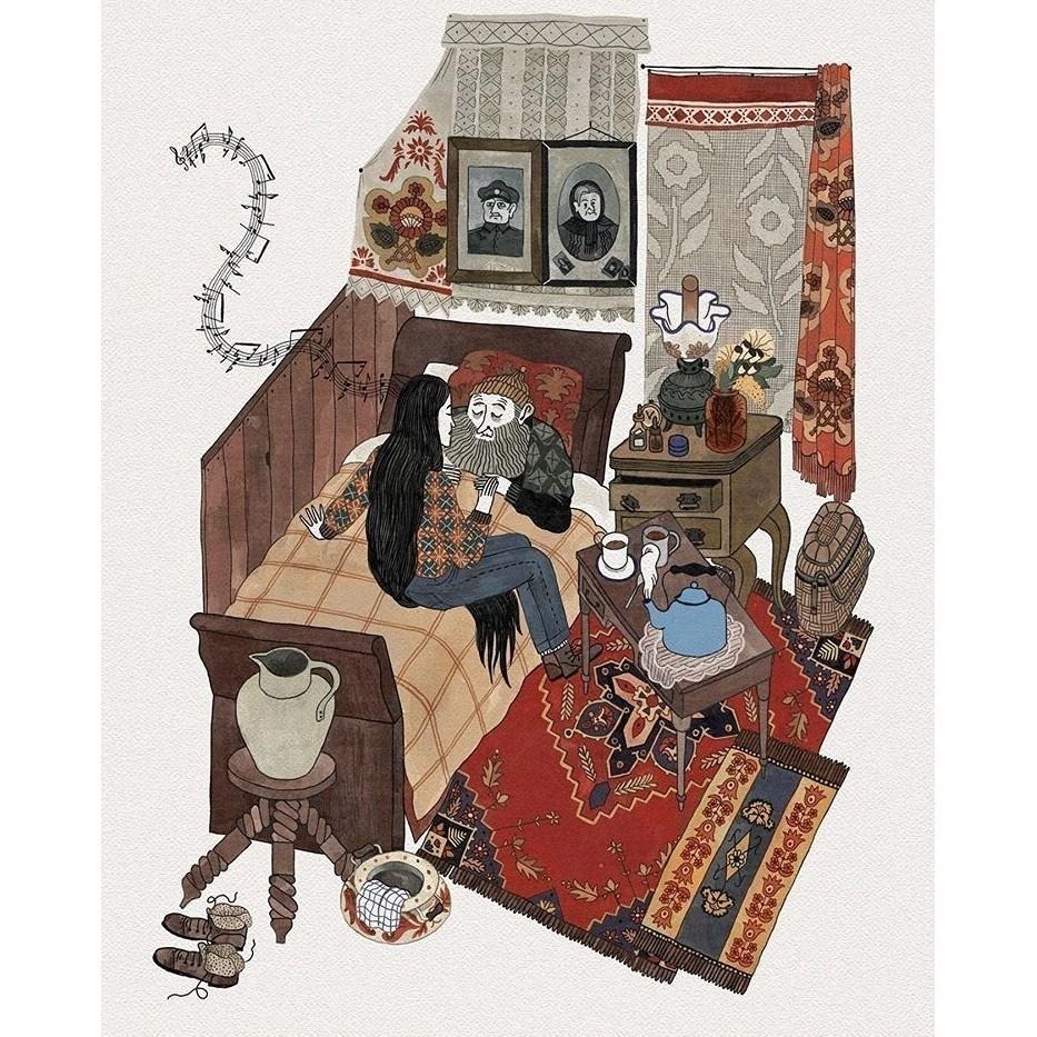 經典平裝英文繪本🍀The Wolf＇s Secret🍀西班牙插畫師Julia Sarda🍀缺書店-細節圖6