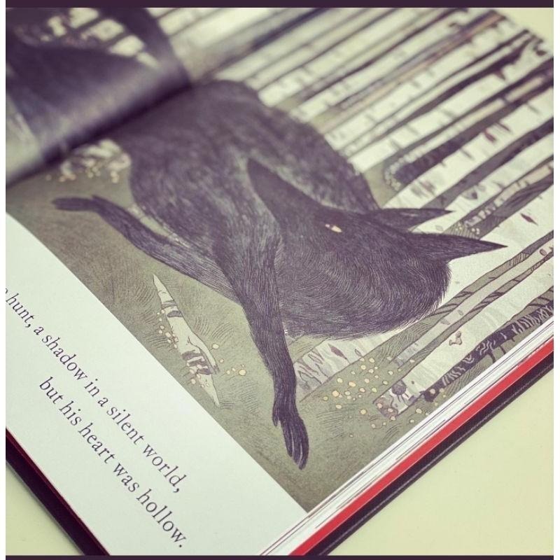 經典平裝英文繪本🍀The Wolf＇s Secret🍀西班牙插畫師Julia Sarda🍀缺書店-細節圖7