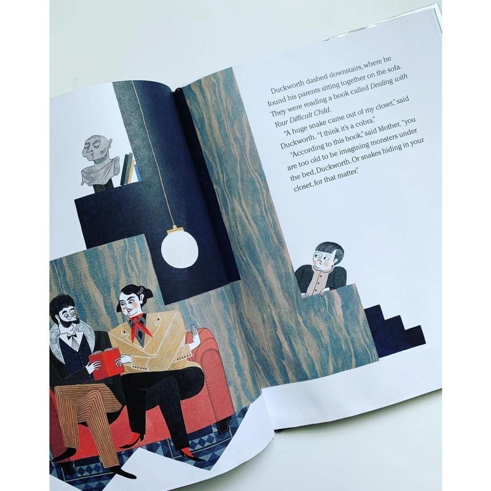 精裝英文繪本🍀Duckworth, the Difficult Child🍀插畫家Julia Sarda🍀缺書店-細節圖3