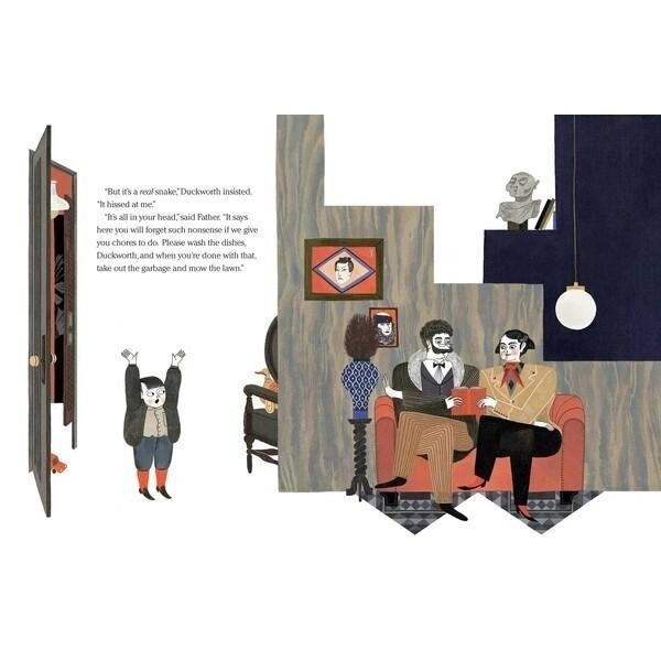 精裝英文繪本🍀Duckworth, the Difficult Child🍀插畫家Julia Sarda🍀缺書店-細節圖4