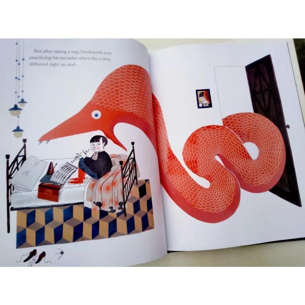 精裝英文繪本🍀Duckworth, the Difficult Child🍀插畫家Julia Sarda🍀缺書店-細節圖5