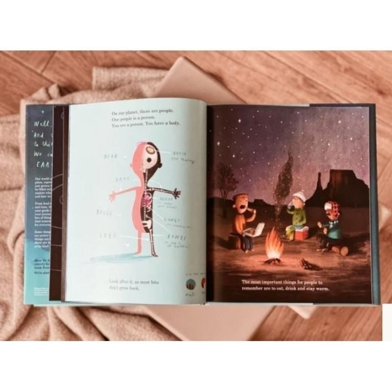 【贈音檔】🍀獲多項大獎经典英文繪本🍀Here We Are🍀Oliver Jeffers🍀【缺書店】-細節圖5