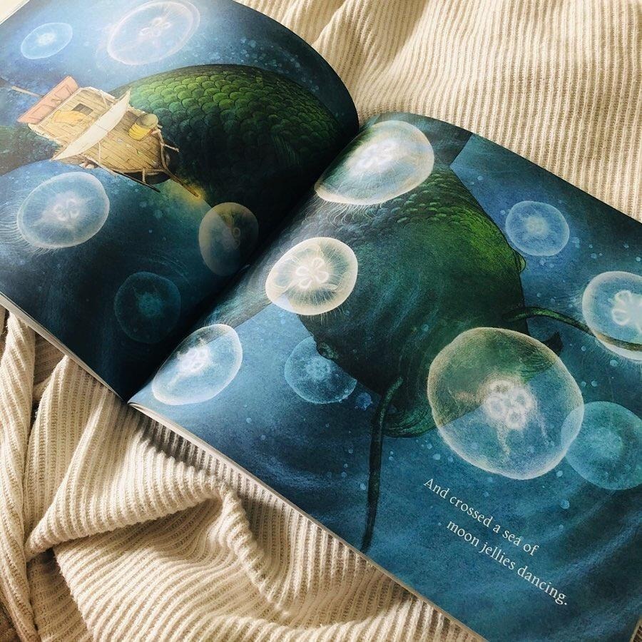 贈音檔🍀格林納威獎獲獎英文繪本Ocean Meets Sky🍀The Fan Brothers范恩兄弟🍀缺書店-細節圖3