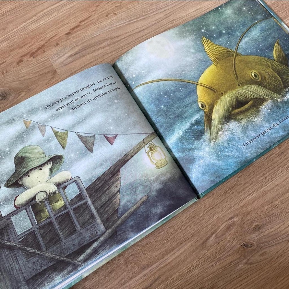 贈音檔🍀格林納威獎獲獎英文繪本Ocean Meets Sky🍀The Fan Brothers范恩兄弟🍀缺書店-細節圖4