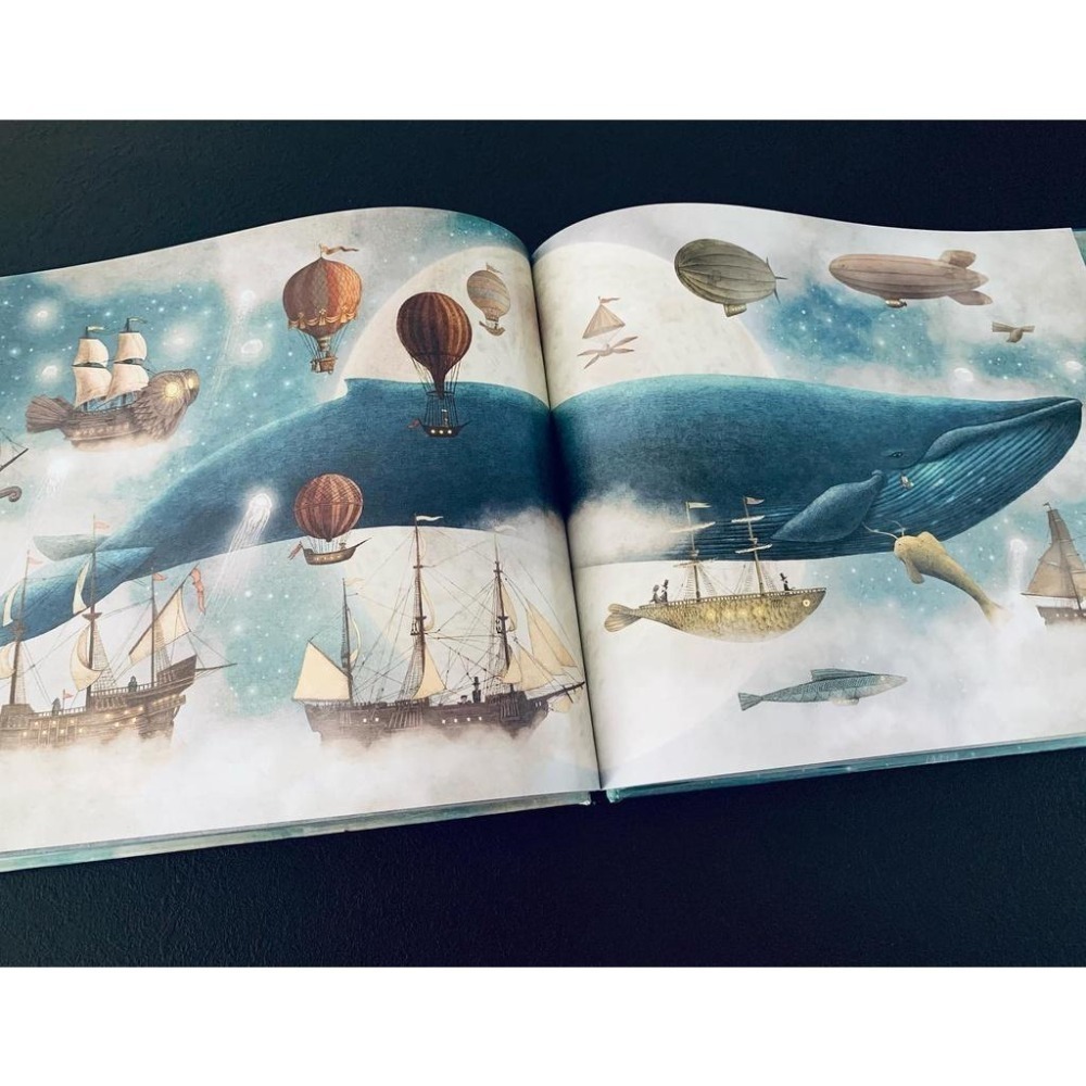 贈音檔🍀格林納威獎獲獎英文繪本Ocean Meets Sky🍀The Fan Brothers范恩兄弟🍀缺書店-細節圖6