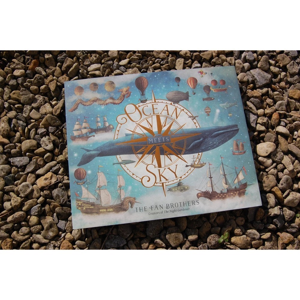 贈音檔🍀格林納威獎獲獎英文繪本Ocean Meets Sky🍀The Fan Brothers范恩兄弟🍀缺書店-規格圖9