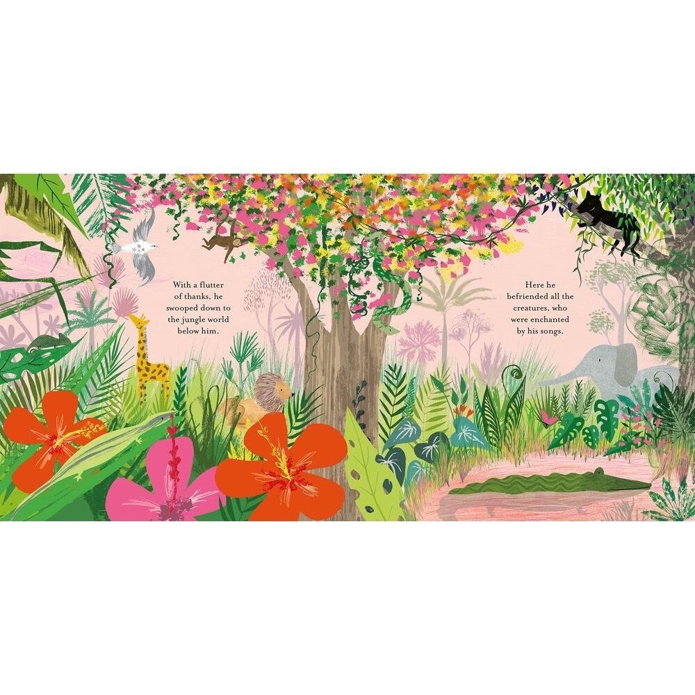 現貨🌞英文繪本Starbird 愛和自由的寓言故事Sharon King-Chai🍀封面和內頁插圖均有燙銀🍀缺書店-細節圖3