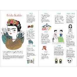訂購精裝 塑封🍀插圖版英文傳記繪本🍀Frida Kahlo: An Illustrated Life芙烈達·卡蘿一生-細節圖4