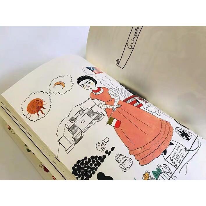 訂購精裝 塑封🍀插圖版英文傳記繪本🍀Frida Kahlo: An Illustrated Life芙烈達·卡蘿一生-細節圖5