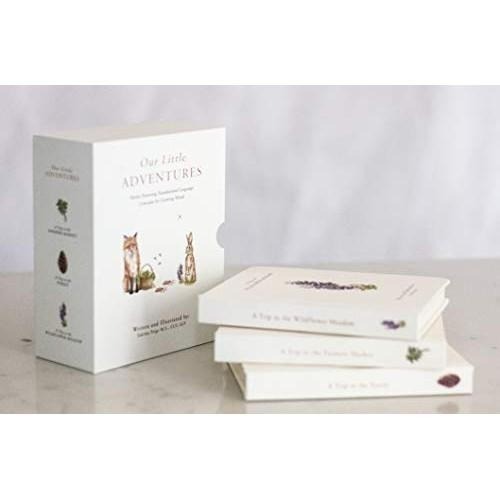 缺書店🍀盒裝三冊硬頁書Our Little Adventures兒童語言治療師Tabitha協助發展孩子認字及語言能力-細節圖2