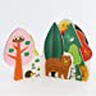 缺書店🍀英文啟蒙繪本🍀A Forest＇s Seasons🍀森林四季可愛造型硬頁書-細節圖4