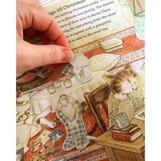 缺書店Lift the Flap Christmas Advent Book: Cat Family Christmas-細節圖2