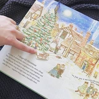 缺書店Lift the Flap Christmas Advent Book: Cat Family Christmas-細節圖6