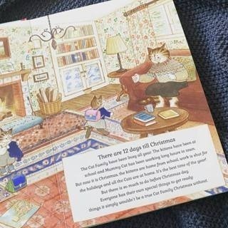 缺書店Lift the Flap Christmas Advent Book: Cat Family Christmas-細節圖7
