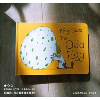 贈音檔🍀英文繪本The Odd Egg 🍀Emily Gravett🍀不要在乎別人眼光自已最獨特🍀缺書店-規格圖6