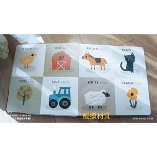 英文啟蒙繪本Baby Play FARM浮凸立體設計+顏色+形狀+數數+農場動物+找找看+畫風柔和🍀缺書店-細節圖7