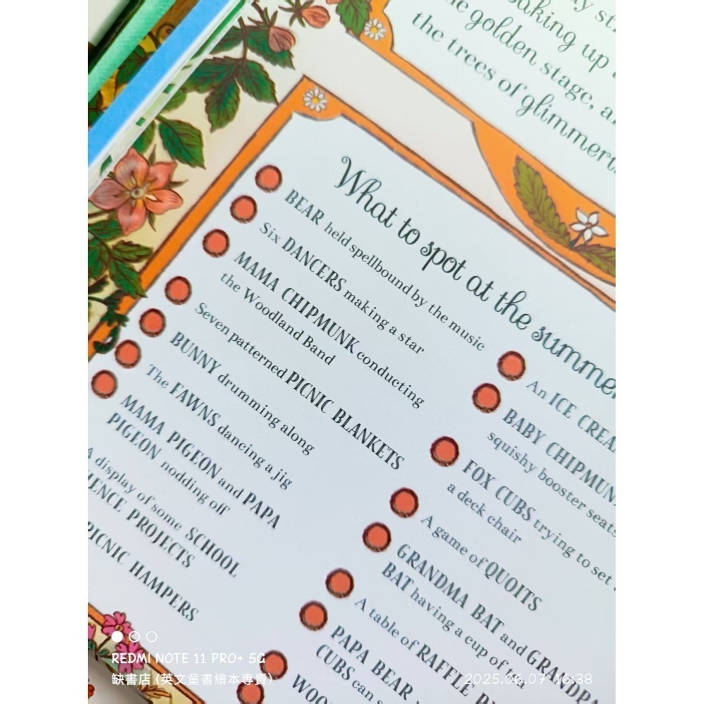 精裝英文繪本🍀It＇s Busy Down in the Woods Todays尋找超過100個隱藏物品🍀缺書店-細節圖11