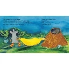贈音檔英文繪本The Mouse Who Ate the Moon🍀軋型設計拓印拼貼Petr Horacek🍀缺書店-細節圖4