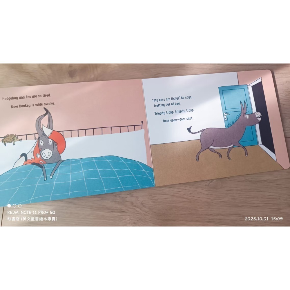 幽默英文繪本🍀So tired so wide awake🍀 Susanne Strasser🍀缺書店-細節圖4