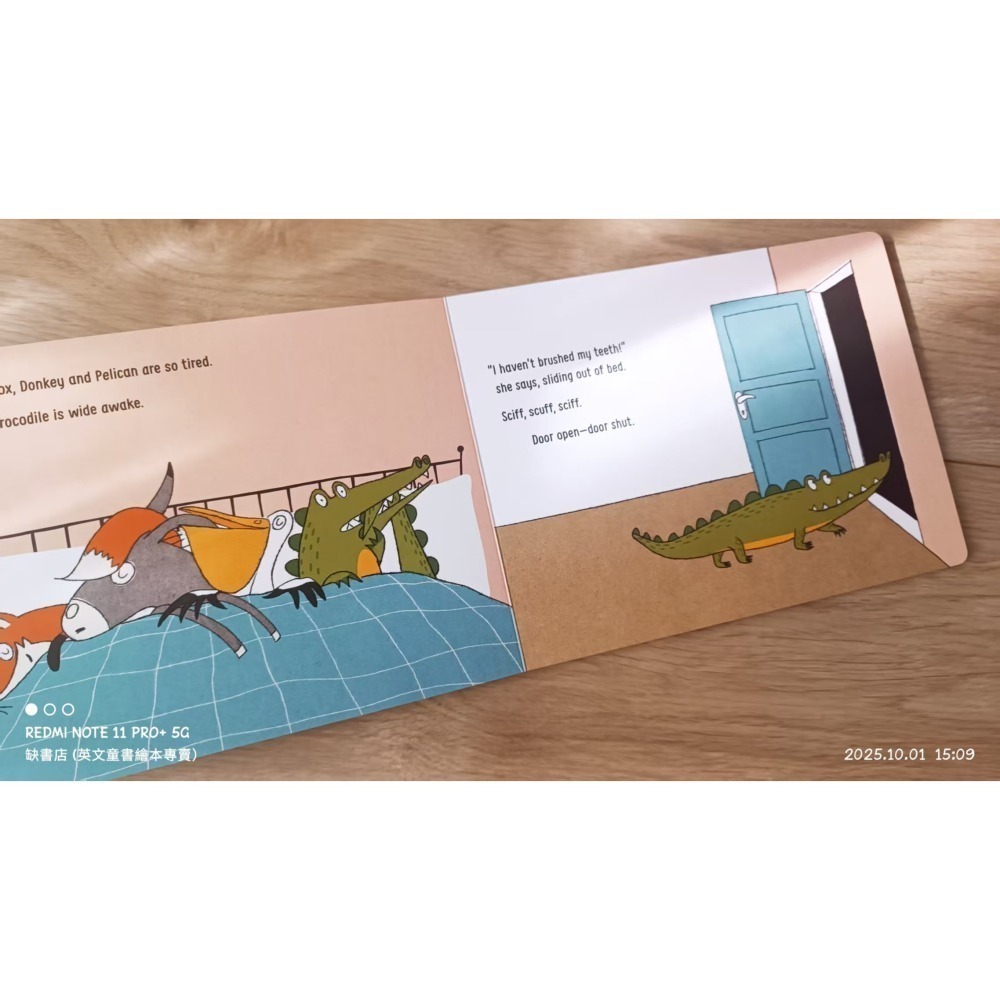 幽默英文繪本🍀So tired so wide awake🍀 Susanne Strasser🍀缺書店-細節圖5