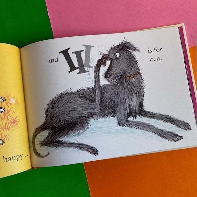 幽默逗趣的精裝英文繪本🍀D Is for Dog🍀狗狗主題的字母書【押韻文字】Sara Ogilvie🍀缺書店-細節圖5