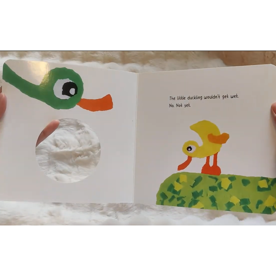 塑封幽默有趣英文繪本🍀The Little Duckling Who Wouldn＇t Get Wet🍀缺書店-細節圖3