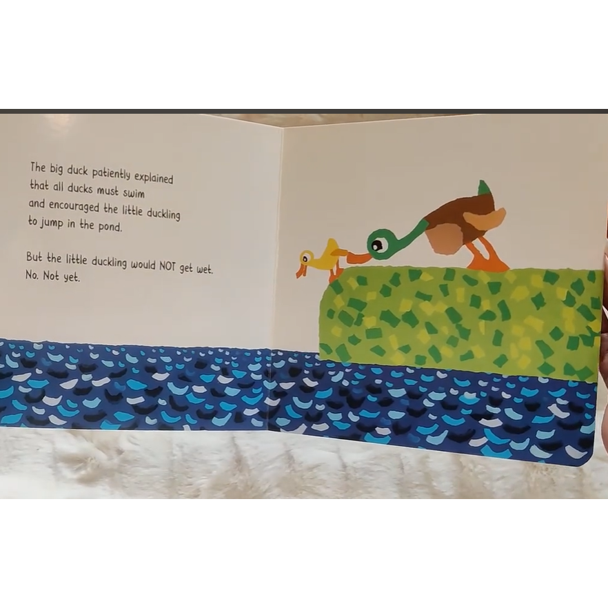 塑封幽默有趣英文繪本🍀The Little Duckling Who Wouldn＇t Get Wet🍀缺書店-細節圖4