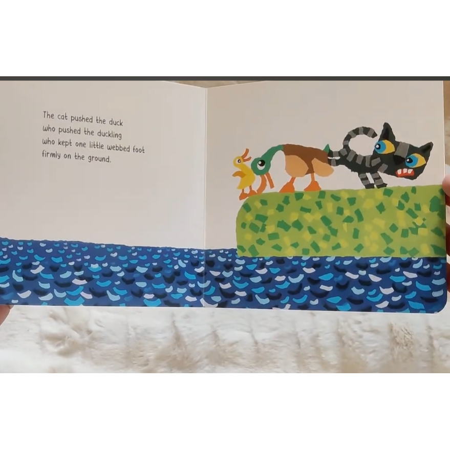 塑封幽默有趣英文繪本🍀The Little Duckling Who Wouldn＇t Get Wet🍀缺書店-細節圖5