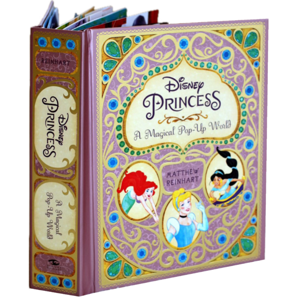 英文魔法立體書Disney Princess: A Magical Pop-up World 迪士尼公主🍀缺書店-細節圖2