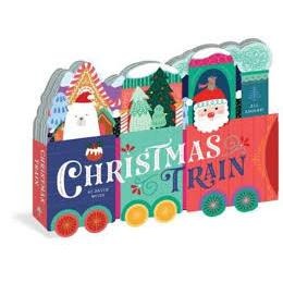 塑封英文硬頁操作書Christmas Train 長142公分聖誕火車+1-20計數色彩明亮造型插畫可愛🍀缺書店-細節圖2