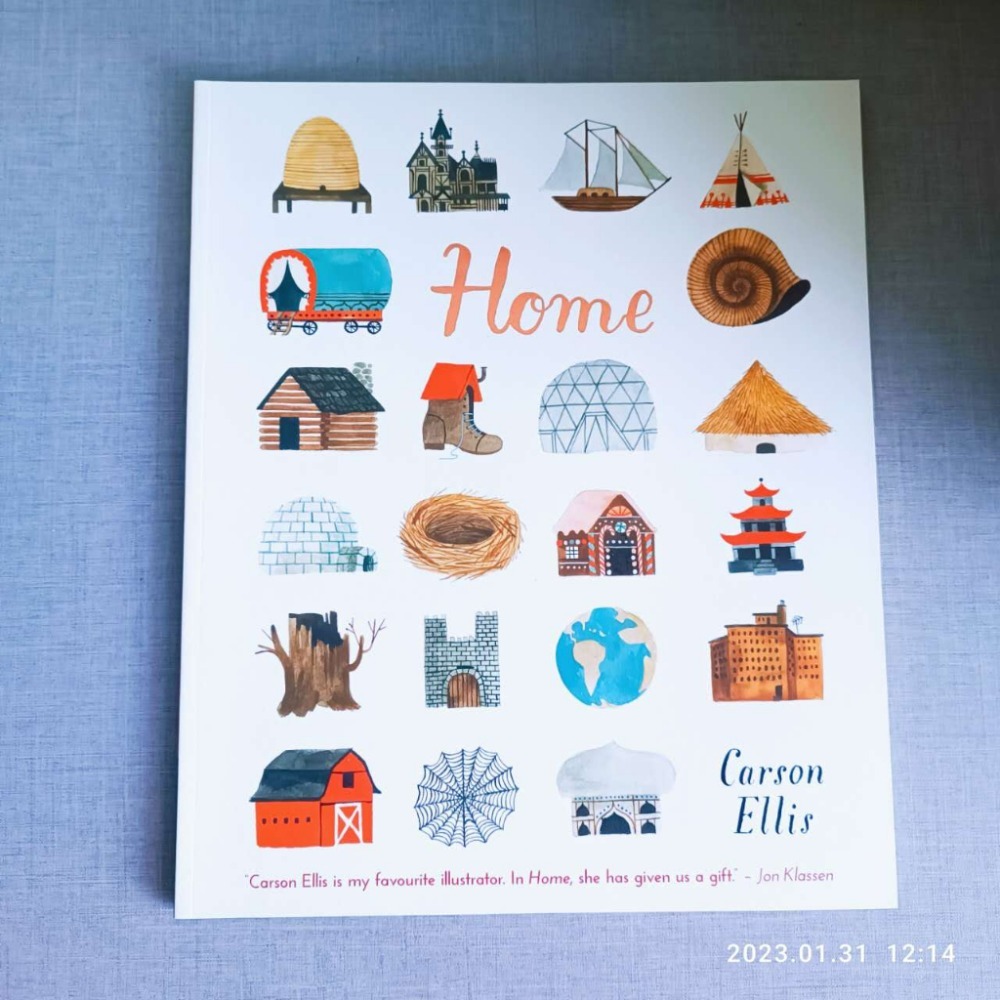 【贈音檔】英文藝術繪本🍀Home 紐約時報暢銷書🍀凱迪克獎獲得者Carson Ellis🍀缺書店-規格圖1