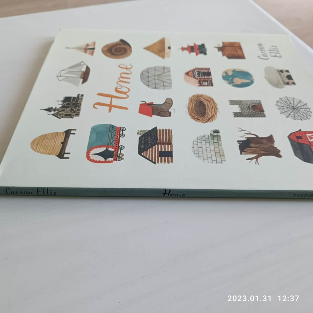 【贈音檔】英文藝術繪本🍀Home 紐約時報暢銷書🍀凱迪克獎獲得者Carson Ellis🍀缺書店-規格圖1