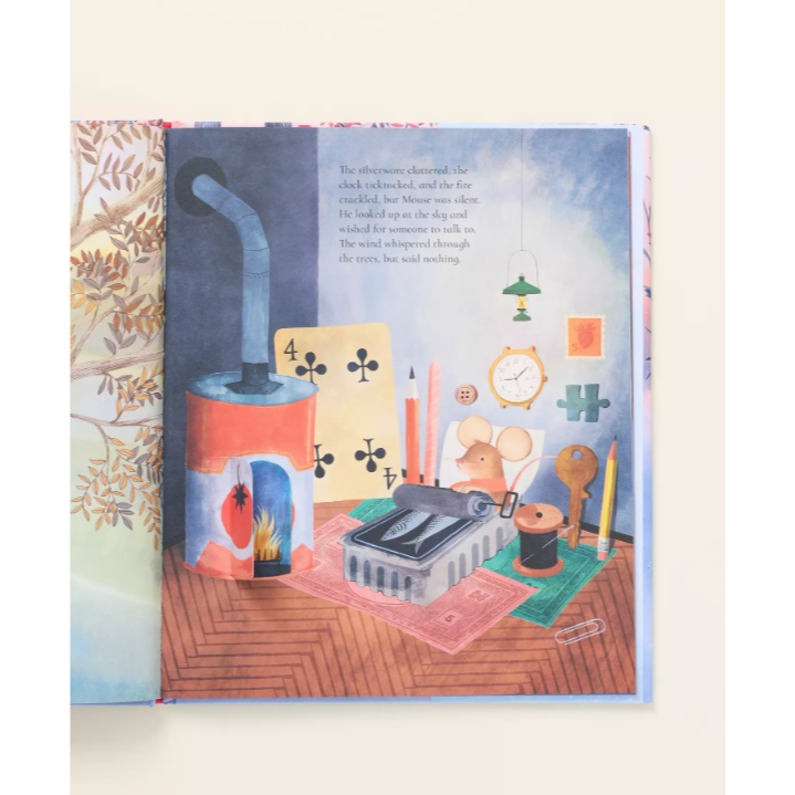 精裝英文繪本The House with the Little Red Door 🍀22個驚喜翻頁互動設計🍀缺書店-細節圖9