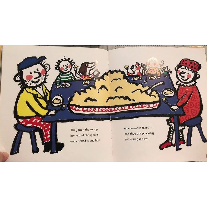 大開本英文繪本Yummy: My Favourite Nursery Stories🍀 Lucy Cousins缺書店-細節圖7