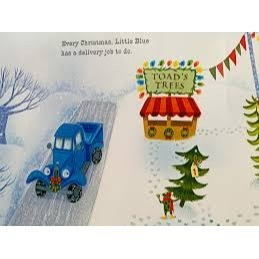 【贈音檔】聖誕主題英文繪本🍀Little Blue Truck＇s Christmas藍色小卡車系列🍀缺書店-細節圖3