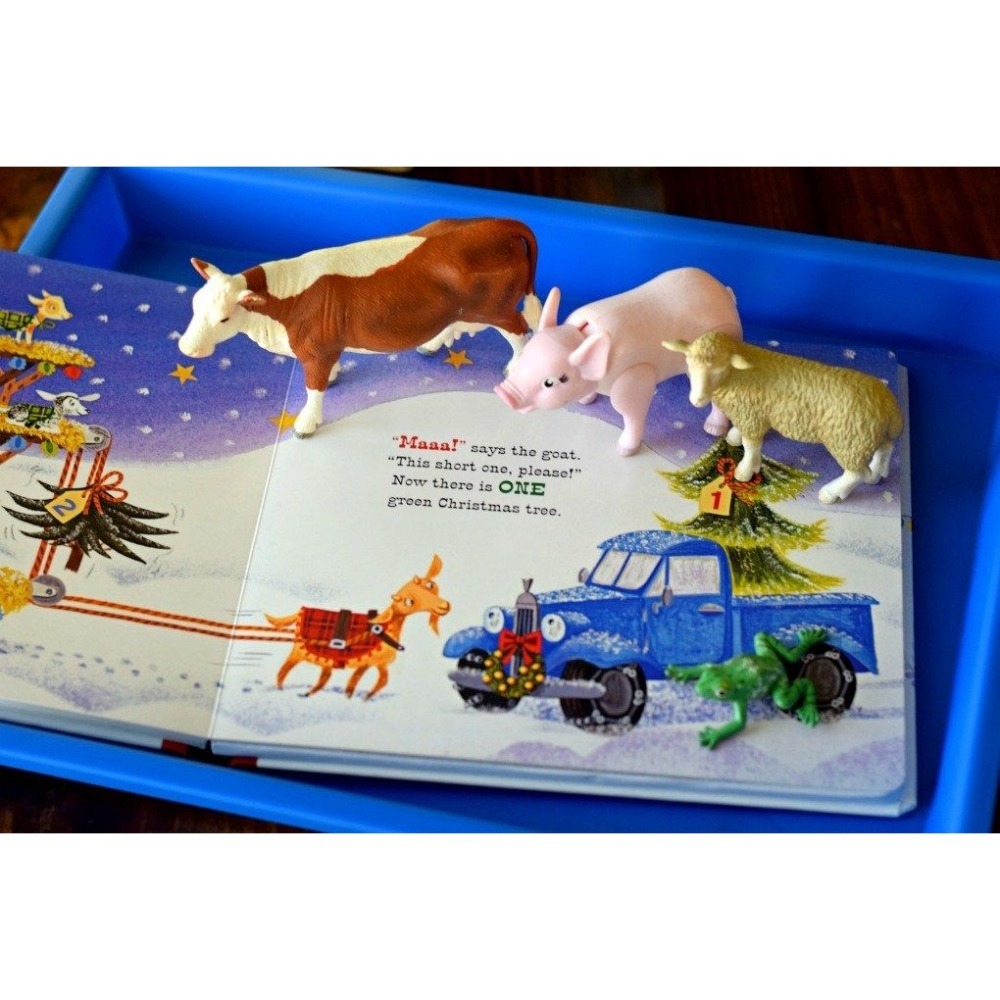 【贈音檔】聖誕主題英文繪本🍀Little Blue Truck＇s Christmas藍色小卡車系列🍀缺書店-細節圖6