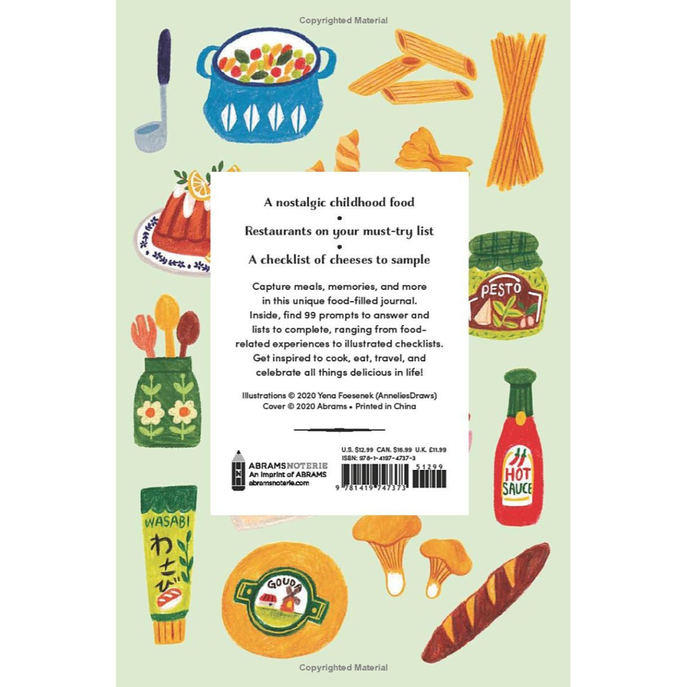 英文繪本99 Things I Love to Eat (Guided Journal) 缺書店-細節圖4