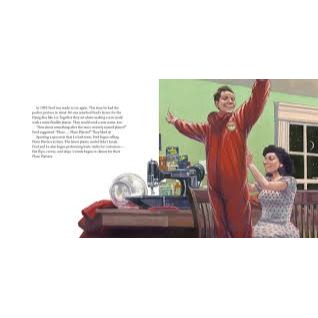 精裝英文傳記繪本🍀Flip! How the Frisbee Took Flight🍀飛盤發明者🍀缺書店-細節圖3