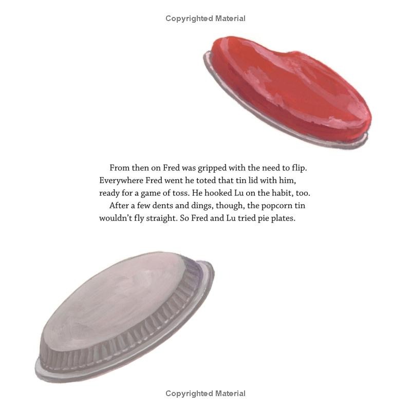 精裝英文傳記繪本🍀Flip! How the Frisbee Took Flight🍀飛盤發明者🍀缺書店-細節圖8