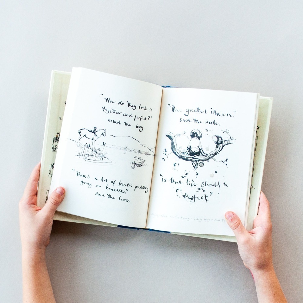 贈作者朗讀的有聲書🍀精裝英文The Boy, the Mole, the Fox and the Horse 缺書店-細節圖3