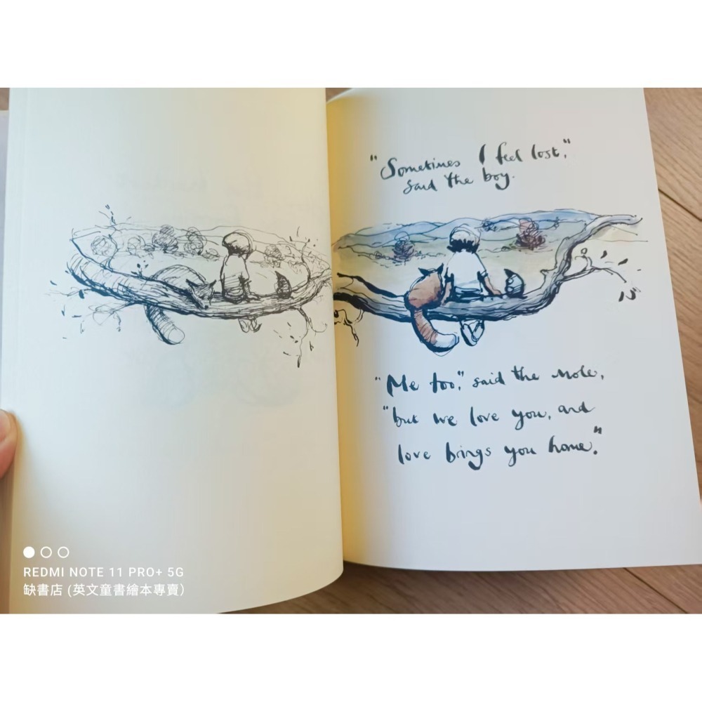 贈作者朗讀的有聲書🍀精裝英文The Boy, the Mole, the Fox and the Horse 缺書店-細節圖6