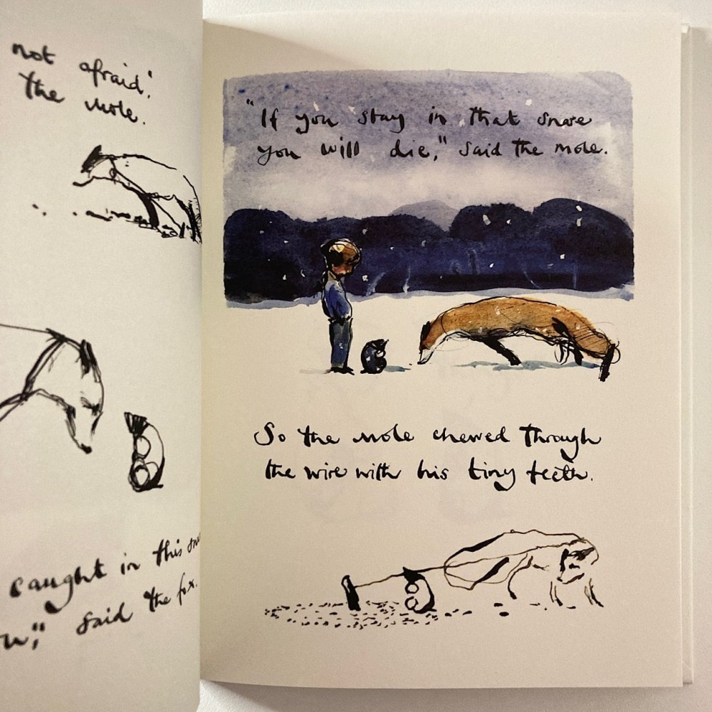 贈作者朗讀的有聲書🍀精裝英文The Boy, the Mole, the Fox and the Horse 缺書店-細節圖8