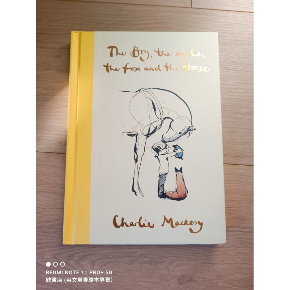 贈作者朗讀的有聲書🍀精裝英文The Boy, the Mole, the Fox and the Horse 缺書店-規格圖11