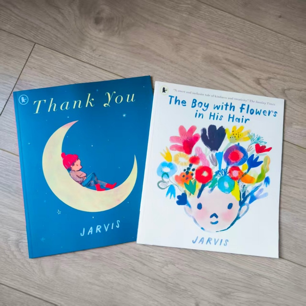 英文暖心繪本🍀Thank You明亮柔和的水彩/拼貼創作+萬物恩典 珍惜感謝🍀Jarvis🍀缺書店-細節圖7