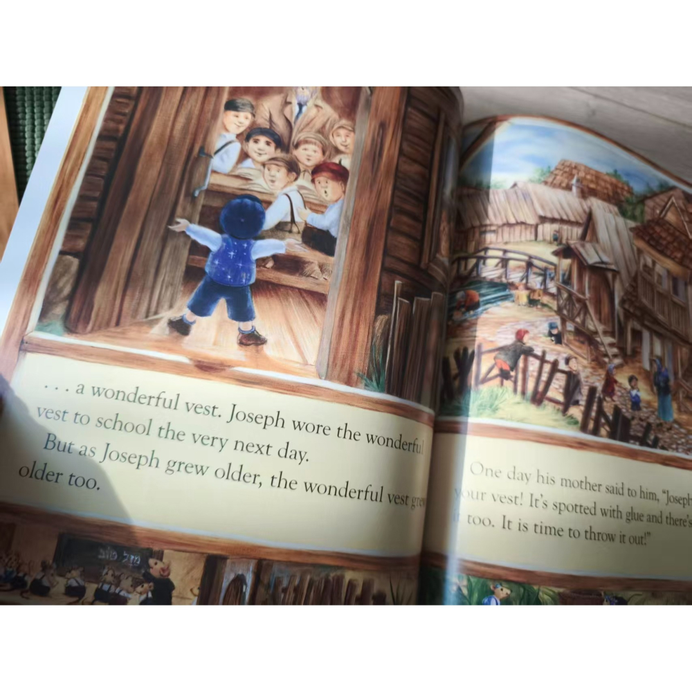 現貨【贈音檔】親子共讀經典英文繪本🧵Something from Nothing🧵珍惜+想像力創造力成長教育🍀缺書-細節圖3