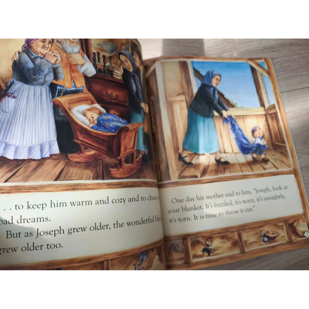 現貨【贈音檔】親子共讀經典英文繪本🧵Something from Nothing🧵珍惜+想像力創造力成長教育🍀缺書-細節圖4