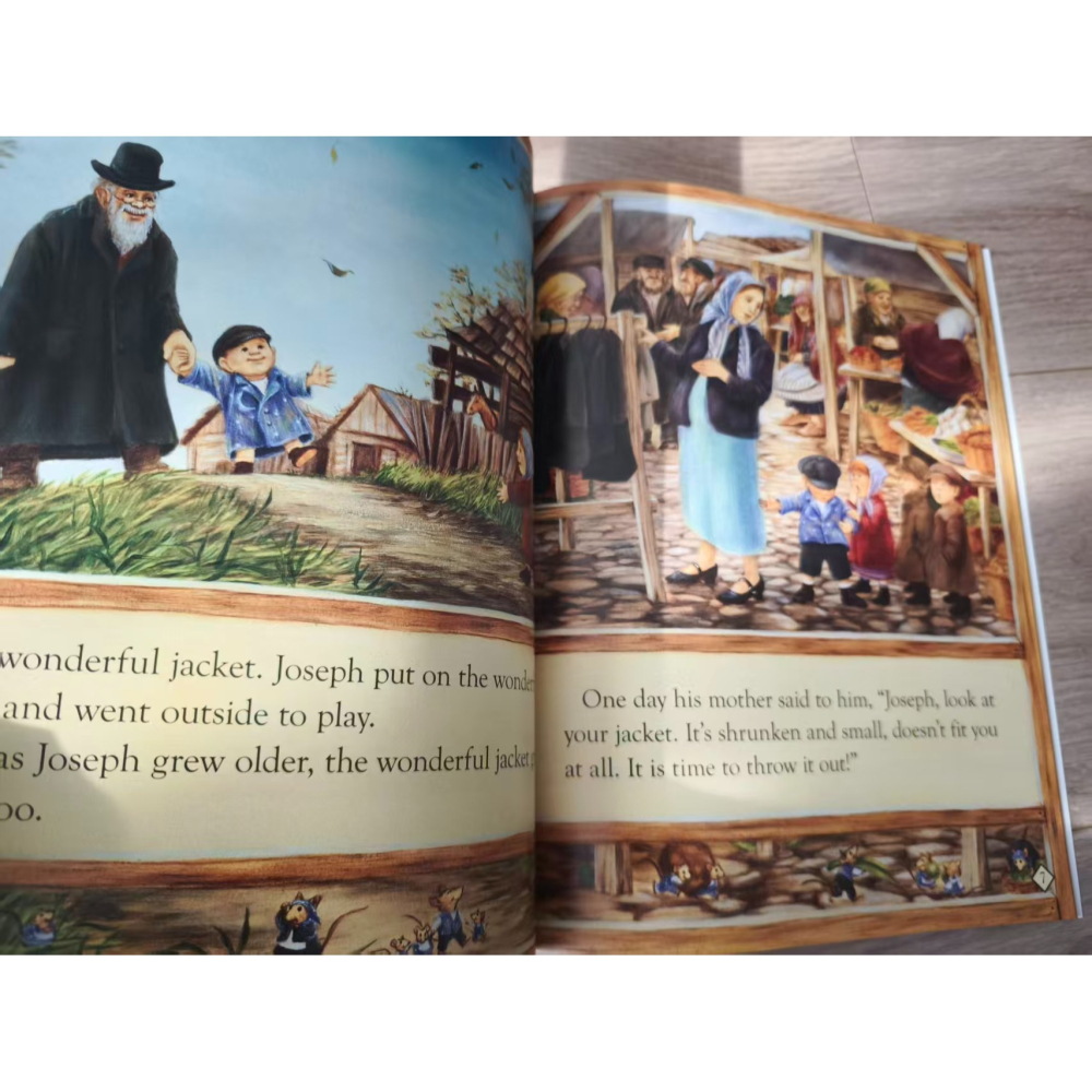 現貨【贈音檔】親子共讀經典英文繪本🧵Something from Nothing🧵珍惜+想像力創造力成長教育🍀缺書-細節圖5