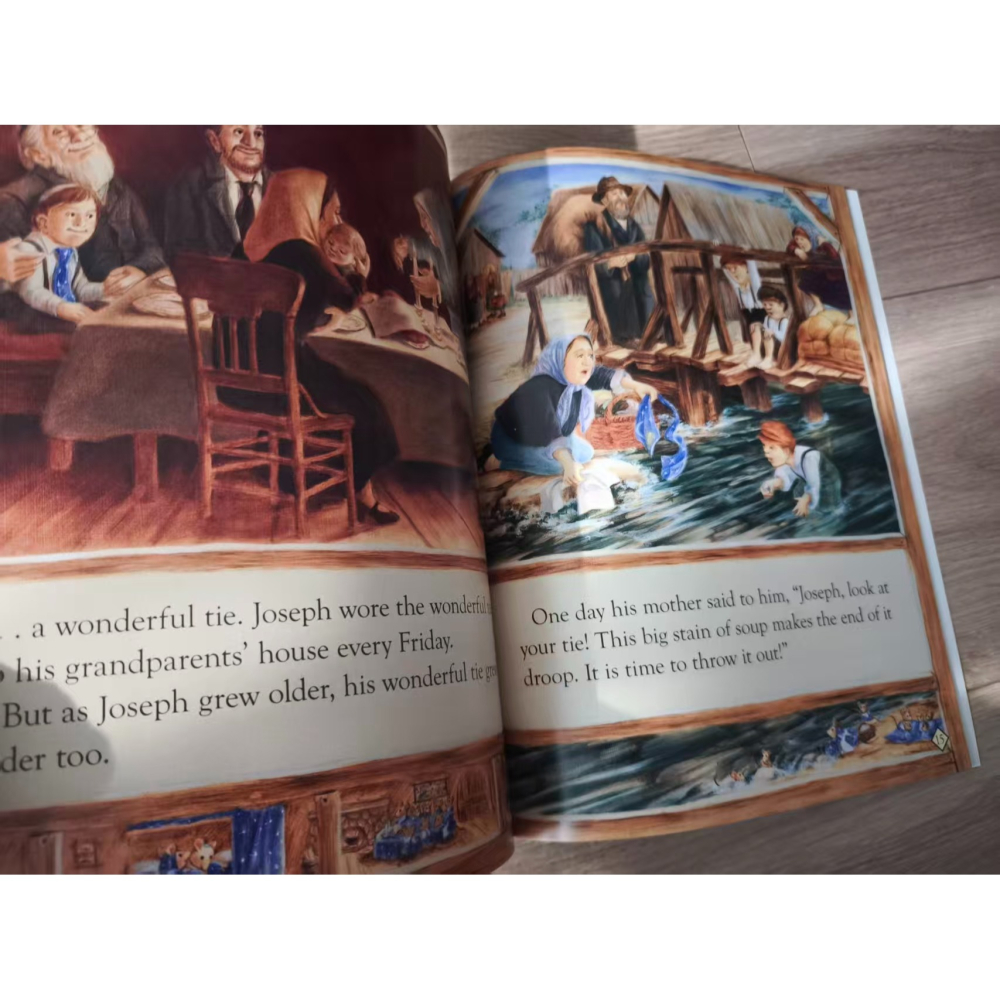 現貨【贈音檔】親子共讀經典英文繪本🧵Something from Nothing🧵珍惜+想像力創造力成長教育🍀缺書-細節圖6