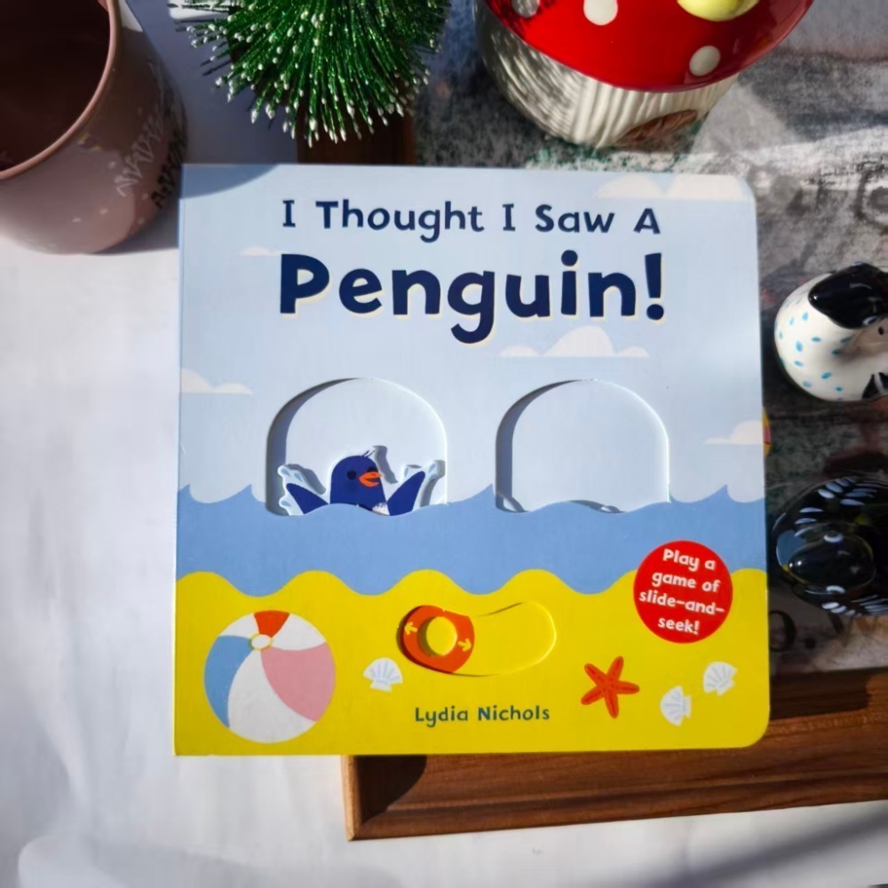 英文操作書🍀I Thought I Saw系列：Penguin/ Monkey/ Bear/ Dinosaur缺書店-規格圖1